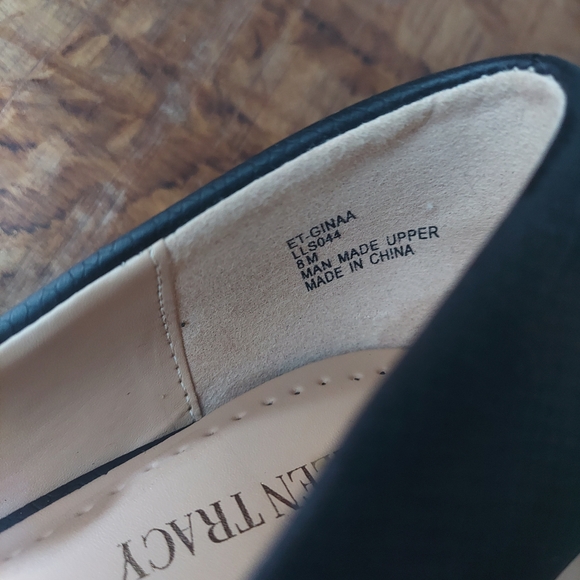 Black Snakeskin Heels - Picture 6 of 9